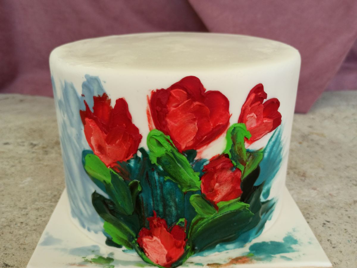 Торт от шефа «Букет цветов» от 2 кг